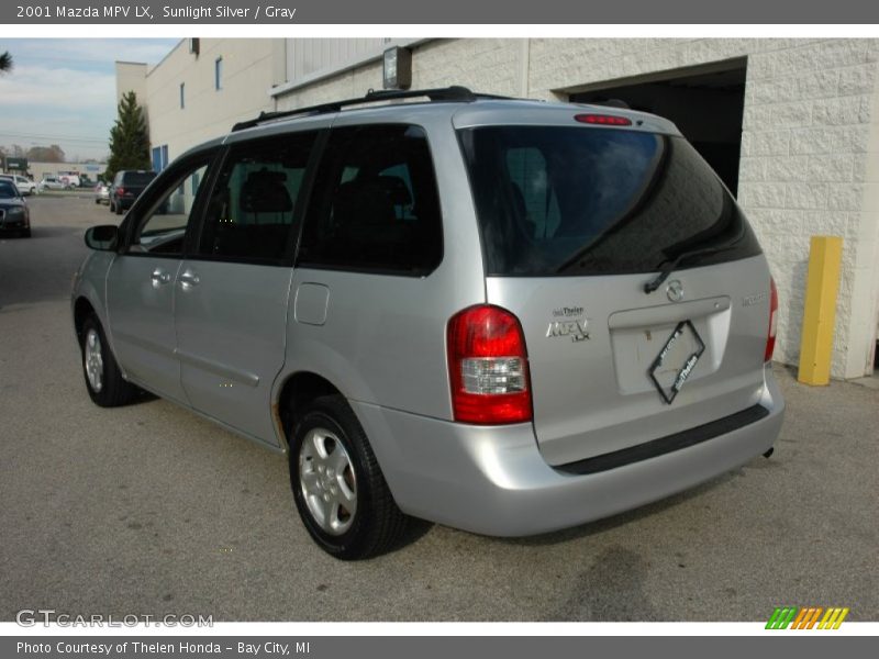 Sunlight Silver / Gray 2001 Mazda MPV LX