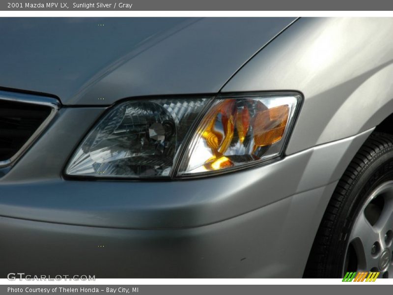 Sunlight Silver / Gray 2001 Mazda MPV LX
