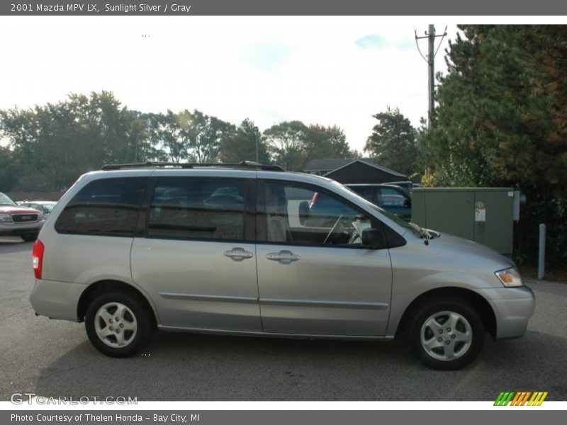 Sunlight Silver / Gray 2001 Mazda MPV LX