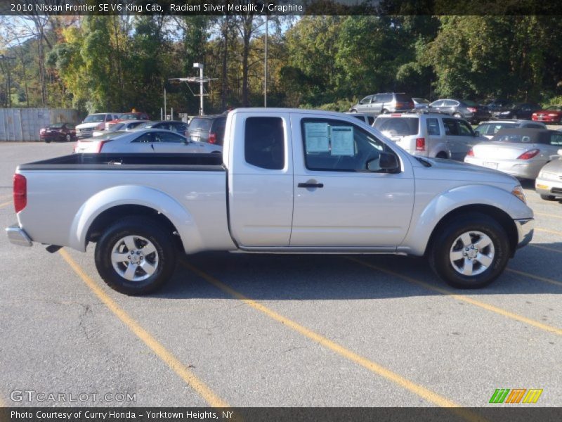  2010 Frontier SE V6 King Cab Radiant Silver Metallic