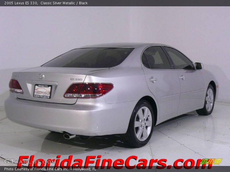 Classic Silver Metallic / Black 2005 Lexus ES 330