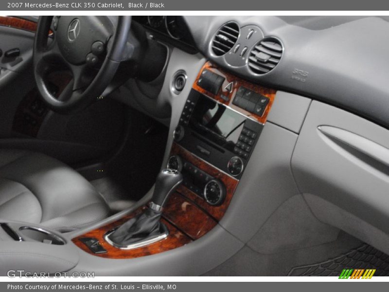 Black / Black 2007 Mercedes-Benz CLK 350 Cabriolet