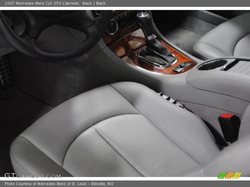 Black / Black 2007 Mercedes-Benz CLK 350 Cabriolet