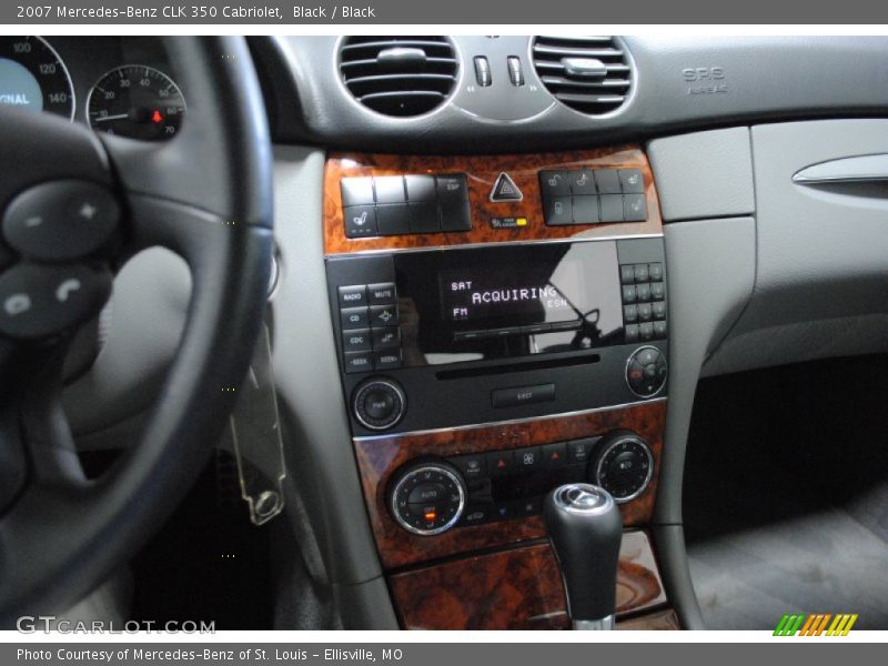 Black / Black 2007 Mercedes-Benz CLK 350 Cabriolet