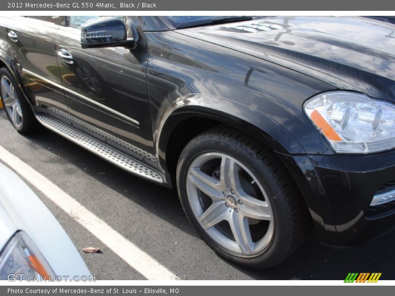 Black / Black 2012 Mercedes-Benz GL 550 4Matic