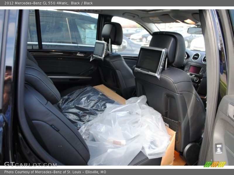 Black / Black 2012 Mercedes-Benz GL 550 4Matic