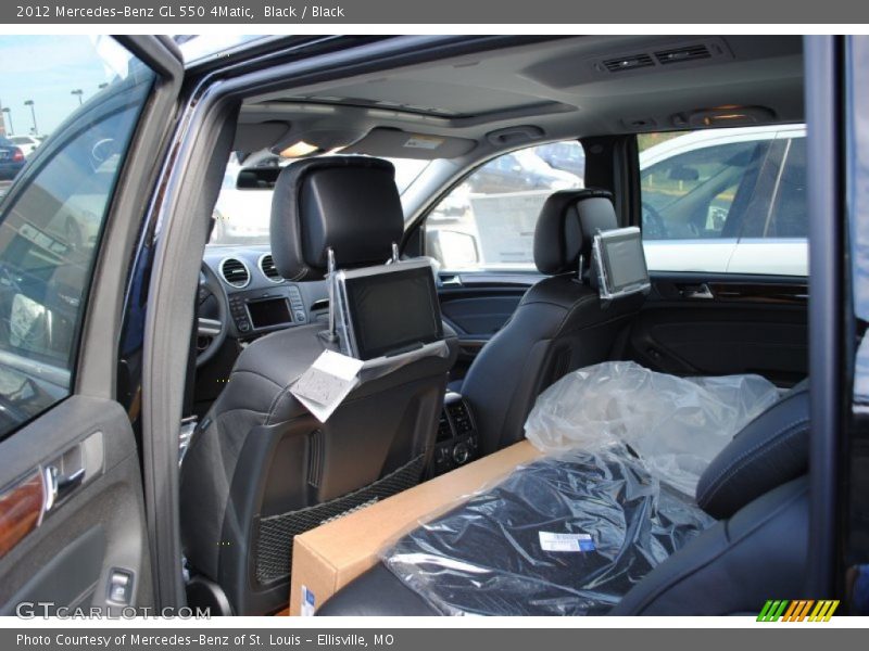 Black / Black 2012 Mercedes-Benz GL 550 4Matic