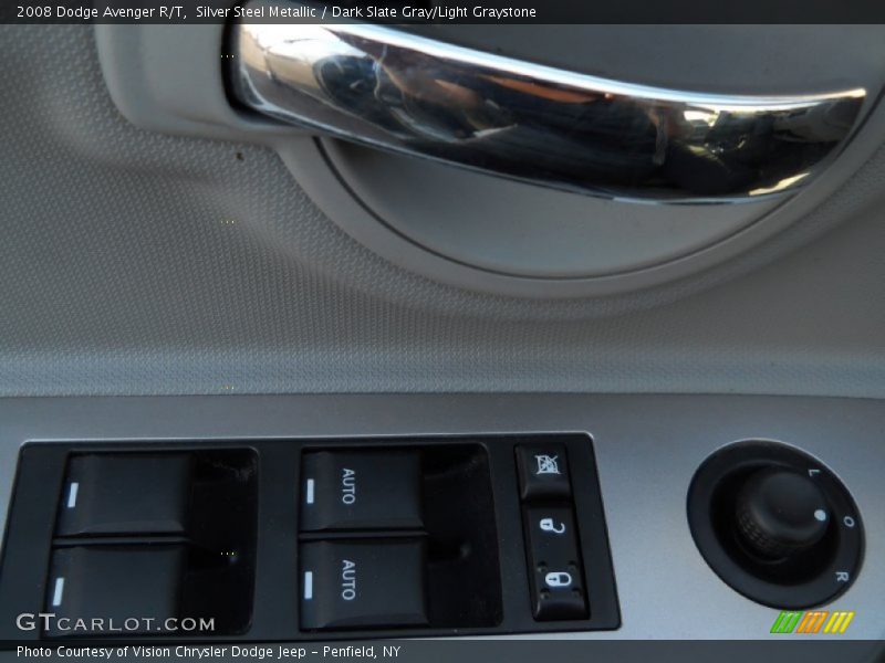 Silver Steel Metallic / Dark Slate Gray/Light Graystone 2008 Dodge Avenger R/T