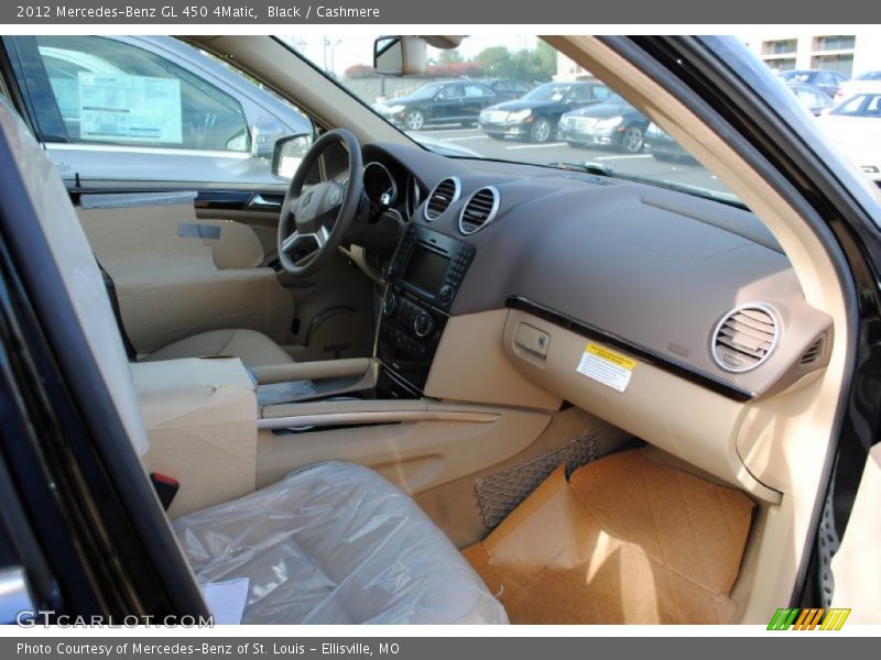 Black / Cashmere 2012 Mercedes-Benz GL 450 4Matic