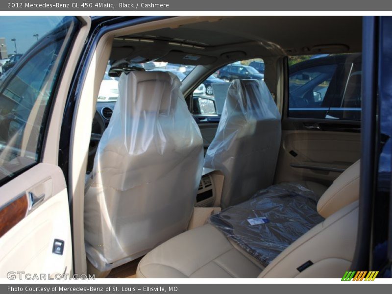 Black / Cashmere 2012 Mercedes-Benz GL 450 4Matic