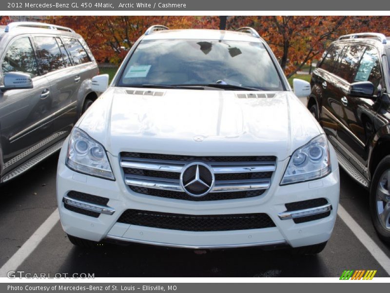 Arctic White / Cashmere 2012 Mercedes-Benz GL 450 4Matic