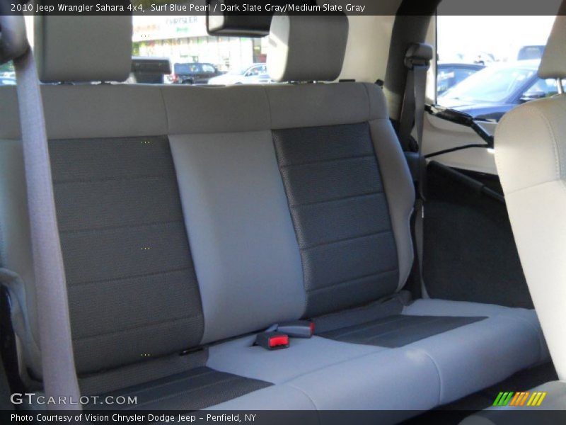 Surf Blue Pearl / Dark Slate Gray/Medium Slate Gray 2010 Jeep Wrangler Sahara 4x4