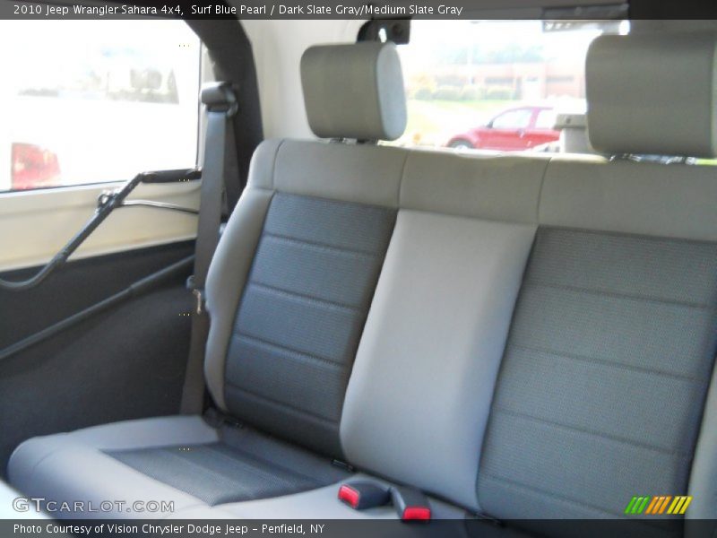 Surf Blue Pearl / Dark Slate Gray/Medium Slate Gray 2010 Jeep Wrangler Sahara 4x4