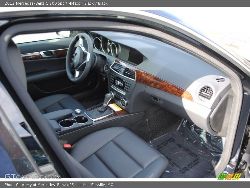  2012 C 300 Sport 4Matic Black Interior