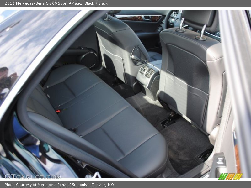  2012 C 300 Sport 4Matic Black Interior
