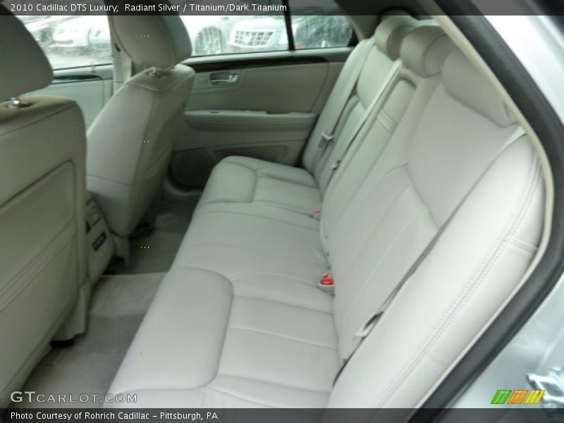 Radiant Silver / Titanium/Dark Titanium 2010 Cadillac DTS Luxury