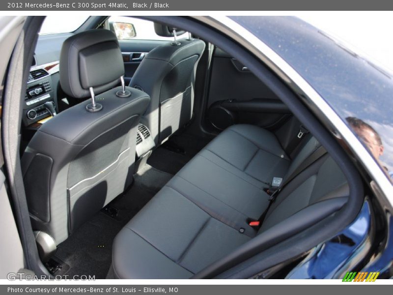 Black / Black 2012 Mercedes-Benz C 300 Sport 4Matic