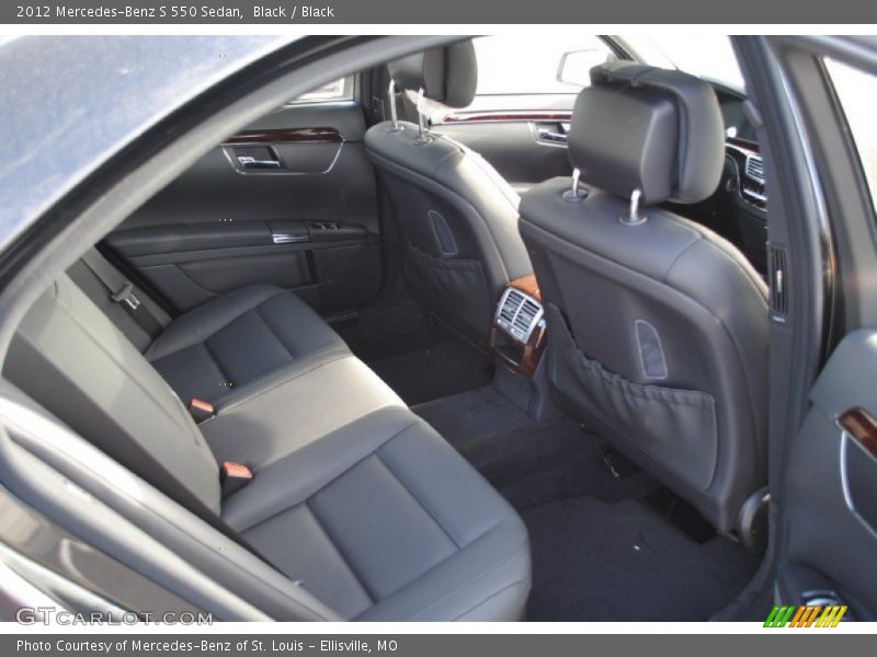  2012 S 550 Sedan Black Interior