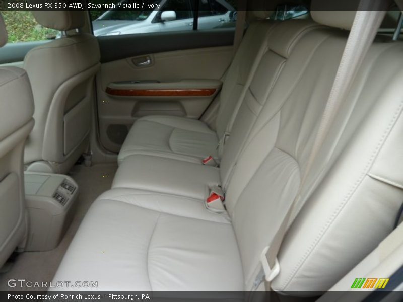 Savannah Metallic / Ivory 2008 Lexus RX 350 AWD