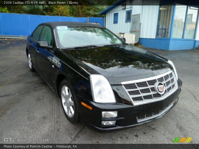 Black Raven / Ebony 2008 Cadillac STS 4 V6 AWD