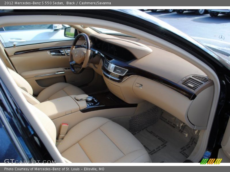  2012 S 550 Sedan Cashmere/Savanna Interior