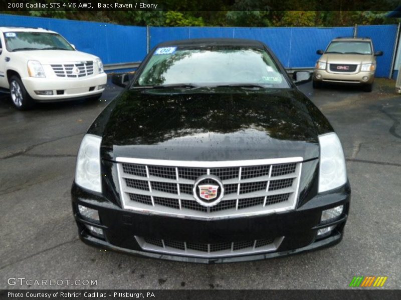 Black Raven / Ebony 2008 Cadillac STS 4 V6 AWD