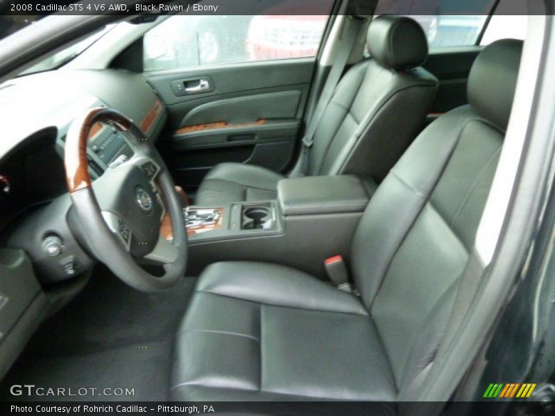Black Raven / Ebony 2008 Cadillac STS 4 V6 AWD