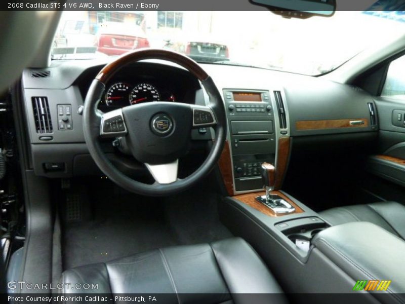 Black Raven / Ebony 2008 Cadillac STS 4 V6 AWD
