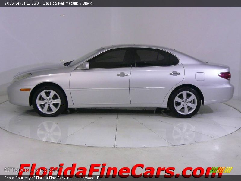 Classic Silver Metallic / Black 2005 Lexus ES 330