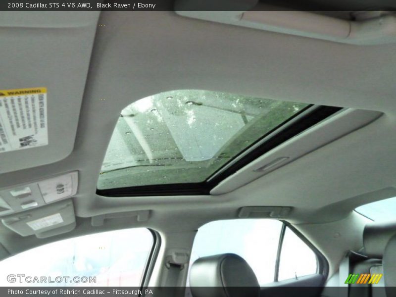Black Raven / Ebony 2008 Cadillac STS 4 V6 AWD