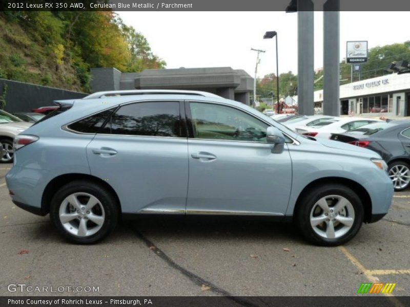  2012 RX 350 AWD Cerulean Blue Metallic