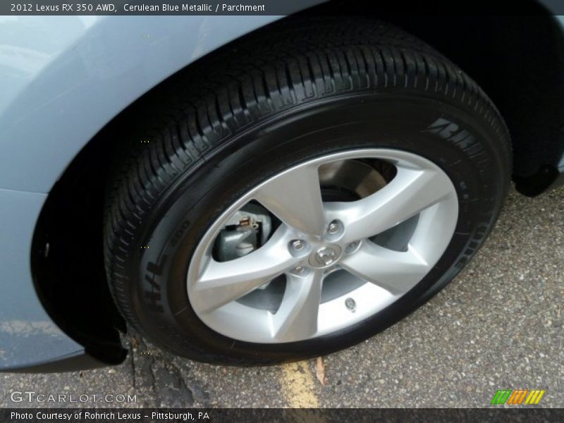  2012 RX 350 AWD Wheel