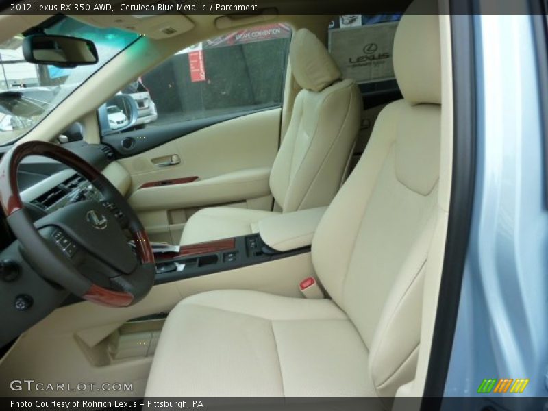  2012 RX 350 AWD Parchment Interior