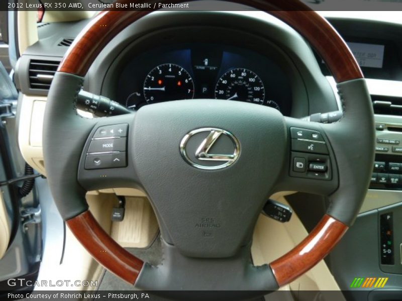  2012 RX 350 AWD Steering Wheel