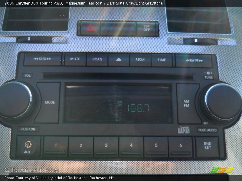 Magnesium Pearlcoat / Dark Slate Gray/Light Graystone 2006 Chrysler 300 Touring AWD