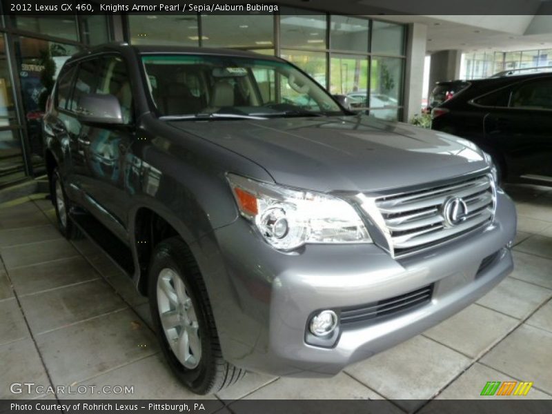 Knights Armor Pearl / Sepia/Auburn Bubinga 2012 Lexus GX 460