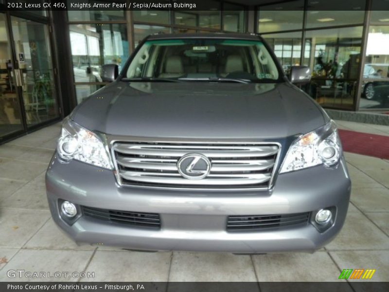 Knights Armor Pearl / Sepia/Auburn Bubinga 2012 Lexus GX 460