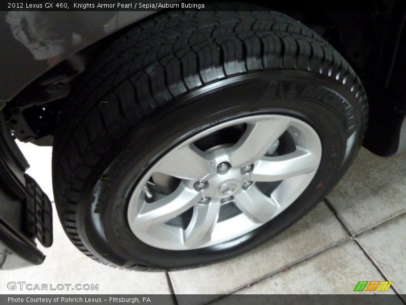 Knights Armor Pearl / Sepia/Auburn Bubinga 2012 Lexus GX 460