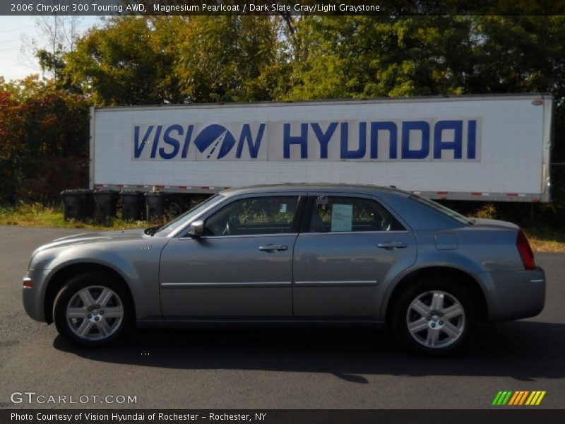 Magnesium Pearlcoat / Dark Slate Gray/Light Graystone 2006 Chrysler 300 Touring AWD