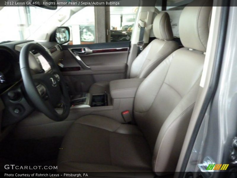 Knights Armor Pearl / Sepia/Auburn Bubinga 2012 Lexus GX 460
