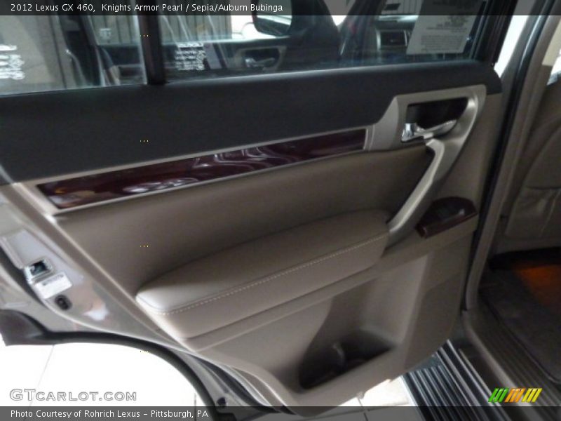 Knights Armor Pearl / Sepia/Auburn Bubinga 2012 Lexus GX 460