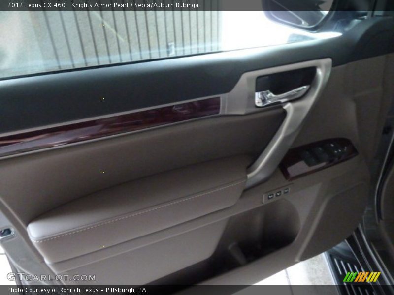 Knights Armor Pearl / Sepia/Auburn Bubinga 2012 Lexus GX 460