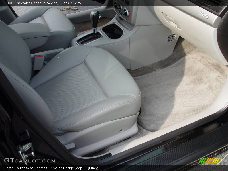 Black / Gray 2006 Chevrolet Cobalt SS Sedan