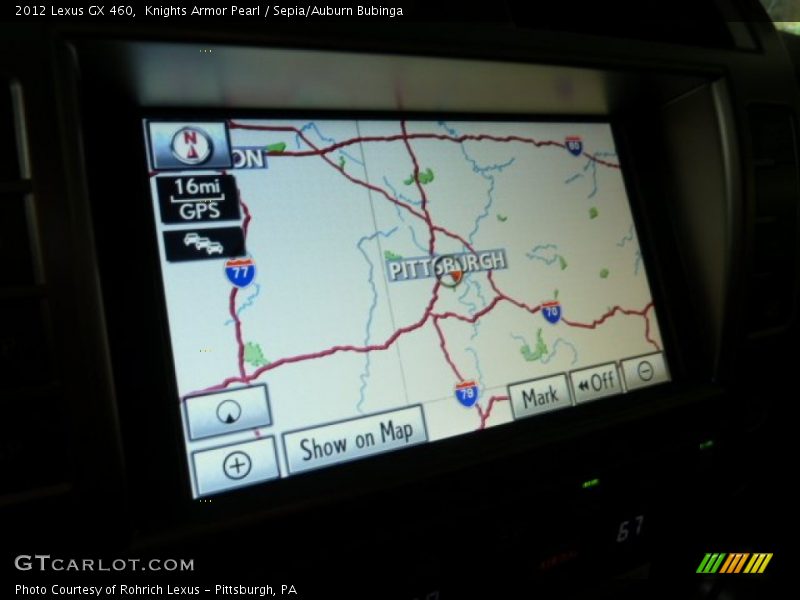 Knights Armor Pearl / Sepia/Auburn Bubinga 2012 Lexus GX 460