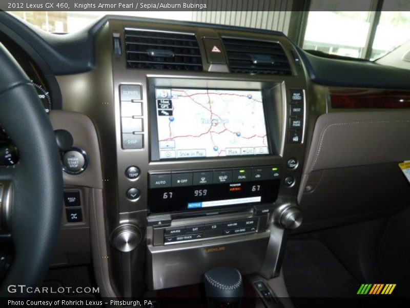Knights Armor Pearl / Sepia/Auburn Bubinga 2012 Lexus GX 460