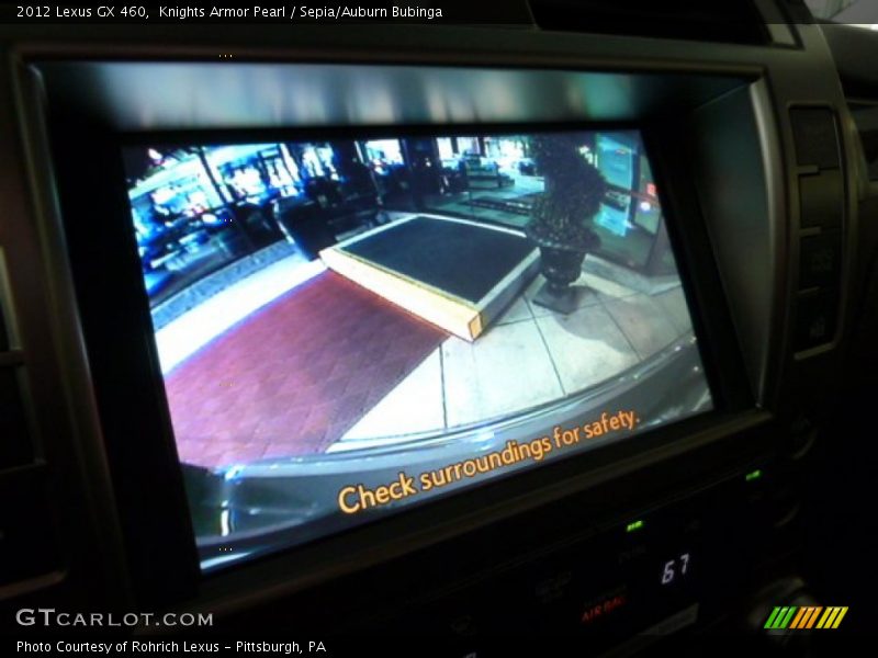 Knights Armor Pearl / Sepia/Auburn Bubinga 2012 Lexus GX 460