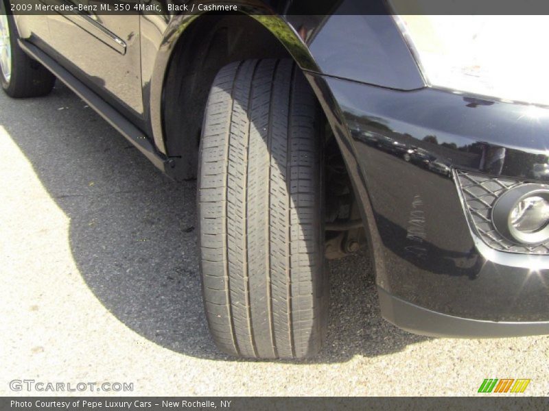 Black / Cashmere 2009 Mercedes-Benz ML 350 4Matic