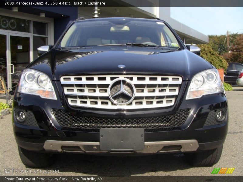Black / Cashmere 2009 Mercedes-Benz ML 350 4Matic