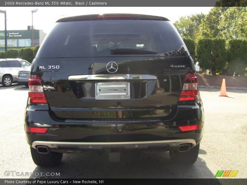 Black / Cashmere 2009 Mercedes-Benz ML 350 4Matic