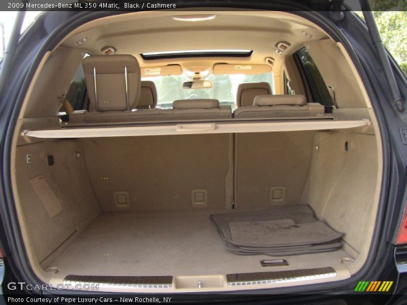 Black / Cashmere 2009 Mercedes-Benz ML 350 4Matic